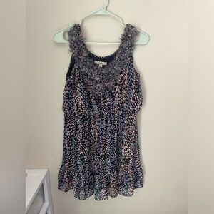 Ya Los Angeles Flowy Spotted Dress Size Small